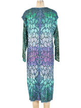 Mali Firenze Embroidered Knit Duster Jacket arcadeshops.com