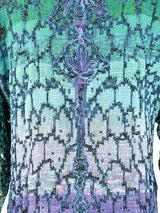 Mali Firenze Embroidered Knit Duster Jacket arcadeshops.com