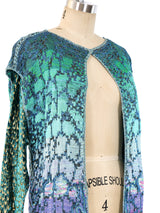 Mali Firenze Embroidered Knit Duster Jacket arcadeshops.com
