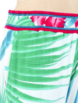 Leonard Paris Floral Printed Terry Joggers Bottom arcadeshops.com