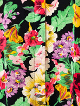 Clovis Ruffin Floral Printed Jumpsuit Jumpsuit arcadeshops.com