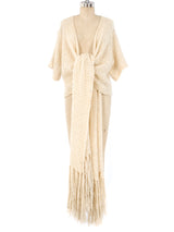 Krizia Mohair Wrap Sweater Jacket arcadeshops.com