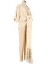 Krizia Mohair Wrap Sweater Jacket arcadeshops.com