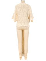 Krizia Mohair Wrap Sweater Jacket arcadeshops.com