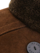 Yves Saint Laurent Shearling Overcoat Outerwear arcadeshops.com