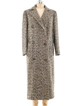 Chloe Tweed Maxi Coat Outerwear arcadeshops.com