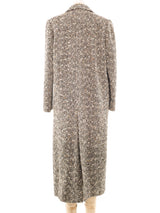 Chloe Tweed Maxi Coat Outerwear arcadeshops.com