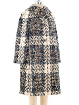 Chunky Tweed Wool Coat Outerwear arcadeshops.com