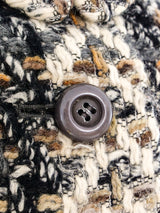 Chunky Tweed Wool Coat Outerwear arcadeshops.com