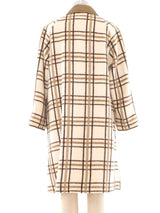 Bonnie Cashin Plaid Wool Coat Outerwear arcadeshops.com
