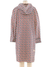 1970's Gucci Hosebit Printed Raincoat Outerwear arcadeshops.com