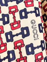 1970's Gucci Hosebit Printed Raincoat Outerwear arcadeshops.com