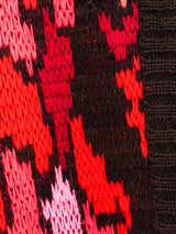 Yves Saint Laurent Intarsia Knit Hooded Jacket Jacket arcadeshops.com