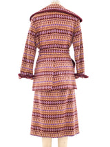 Geoffrey Beene Patterned Wool Ensemble Suit arcadeshops.com