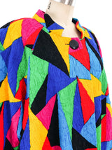 Geoffrey Beene Rainbow Matelasse Evening Coat Outerwear arcadeshops.com