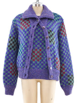 Missoni Checkerboard Knit Jacket Ensemble Suit arcadeshops.com