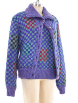 Missoni Checkerboard Knit Jacket Ensemble Suit arcadeshops.com