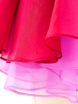 Off The Shoulder Silk Organza Mini Dress Dress arcadeshops.com