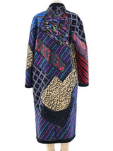 Koos Van Den Akker Reversible Patchwork Coat Outerwear arcadeshops.com