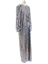 Silver Disco Ball Caftan Dress arcadeshops.com