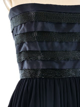 Gucci Beaded Strapless Dress Dress arcadeshops.com