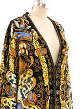 Fully Embellished Baroque Inspired Duster Jacket arcadeshops.com