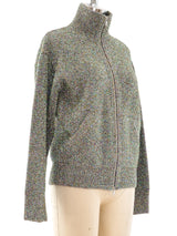 Dries Van Noten Silver Tinsel Jacket Jacket arcadeshops.com