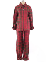 Gucci Tartan Plaid All Weather Suit Suit arcadeshops.com