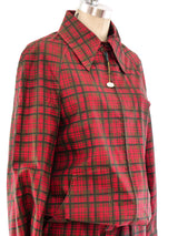 Gucci Tartan Plaid All Weather Suit Suit arcadeshops.com