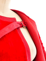 Valentino Shearling Cropped Jacket Jacket arcadeshops.com