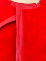 Valentino Shearling Cropped Jacket Jacket arcadeshops.com