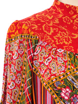 Christian Dior Mixed Print Smock Dress Dress arcadeshops.com