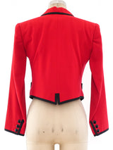 Yves Saint Laurent Wool Shorts Ensemble Suit arcadeshops.com