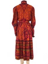 Yves Saint Laurent Paisley Skirt Ensemble Suit arcadeshops.com