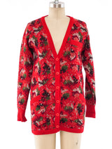 Yves Saint Laurent Wool Cardigan Jacket arcadeshops.com