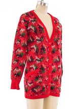 Yves Saint Laurent Wool Cardigan Jacket arcadeshops.com