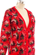 Yves Saint Laurent Wool Cardigan Jacket arcadeshops.com