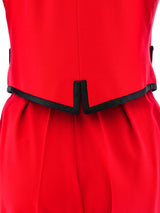 Yves Saint Laurent Wool Shorts Ensemble Suit arcadeshops.com