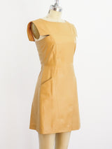 Chanel Leather Mini Dress Dress arcadeshops.com