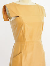 Chanel Leather Mini Dress Dress arcadeshops.com