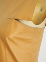 Chanel Leather Mini Dress Dress arcadeshops.com