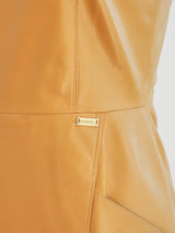 Chanel Leather Mini Dress Dress arcadeshops.com