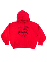 New York "Big Apple" Hooded Sweatshirt T-shirt arcadeshops.com