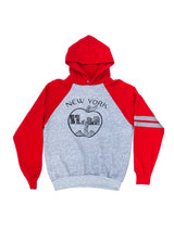 New York "Big Apple" Hooded Sweatshirt T-shirt arcadeshops.com