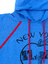 New York "Big Apple" Hooded Sweatshirt T-shirt arcadeshops.com