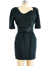 Thierry Mugler Belted Mini Dress Dress arcadeshops.com