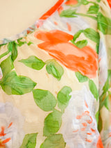 Yves Saint Laurent Peach Floral Ensemble Two Piece arcadeshops.com