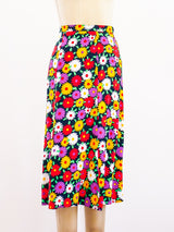 Yves Saint Laurent Daisy Print Skirt Skirt arcadeshops.com