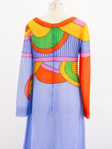 Louis Feraud Op Art Print Dress Dress arcadeshops.com