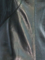 Gianni Versace Leather Column Dress Dress arcadeshops.com